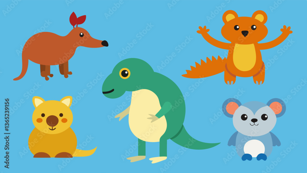 Animal set vector Animal set vector