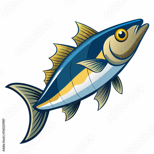  Haddock Fish Vector | High-Quality Digital Illustration for Seafood & Marine Designs