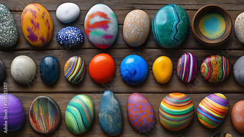 Nature Meets Creativity: Beautifully Painted Rocks