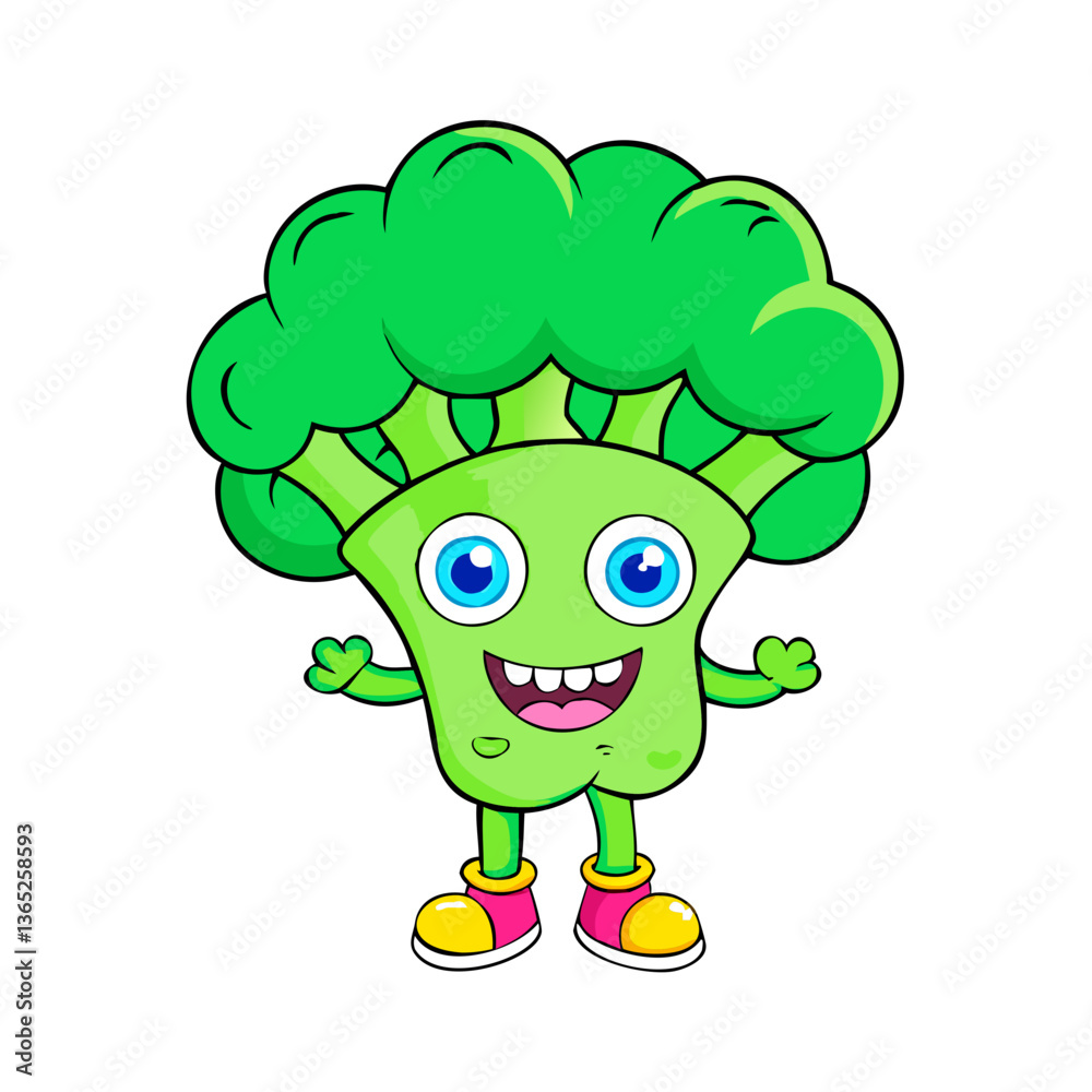 Fototapeta premium funny cartoon zombie