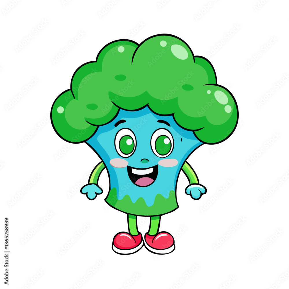 Fototapeta premium funny cartoon zombie