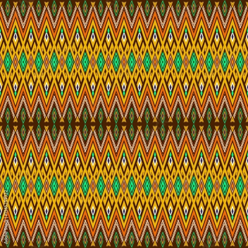 Traditional Geometric Tribal Pattern