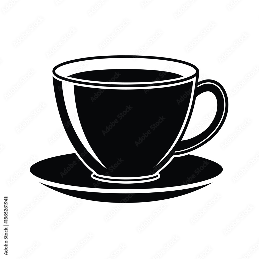 Coffee cup vector Art & Illustration Coffee cup vector Art & Illustration