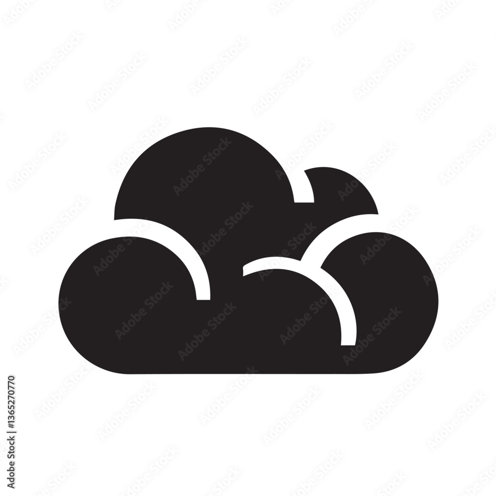 Cloud Computing Icon Button Concept with Technology and Network Design Cloud Computing Icon Button Concept with Technology and Network Design