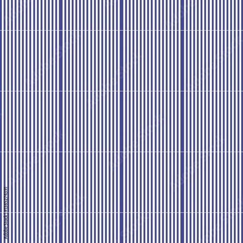 Minimal Blue and White Stripe Grid