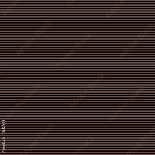 Subtle Brown and Black Horizontal Stripe