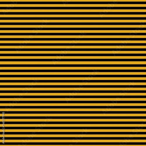Yellow and Black Horizontal Stripe Pattern
