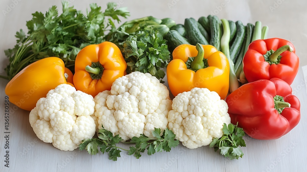 Variety of fresh healthy foods, including fruits, vegetables, nuts, and grains, arranged on a sleek black table, viewed from above. Variety of fresh healthy foods, including fruits, vegetables, nuts, and grains, arranged on a sleek black table, viewed from above.