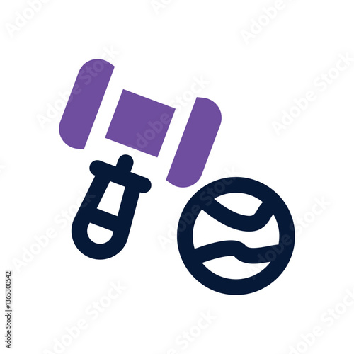 immigration law dual tone icon. Sleek and modern vector icon for websites, mobile apps, marketing materials, and corporate design. Fully scalable and ready to use.