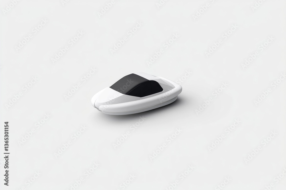 Small, minimalist, white and black boat illustration Small, minimalist, white and black boat illustration