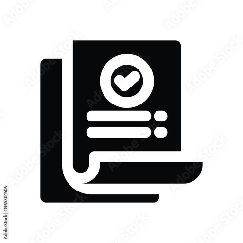 resolved glyph icon. Strong and solid vector icon for websites, mobile interfaces, presentations, and visual branding. High quality and easy to edit.