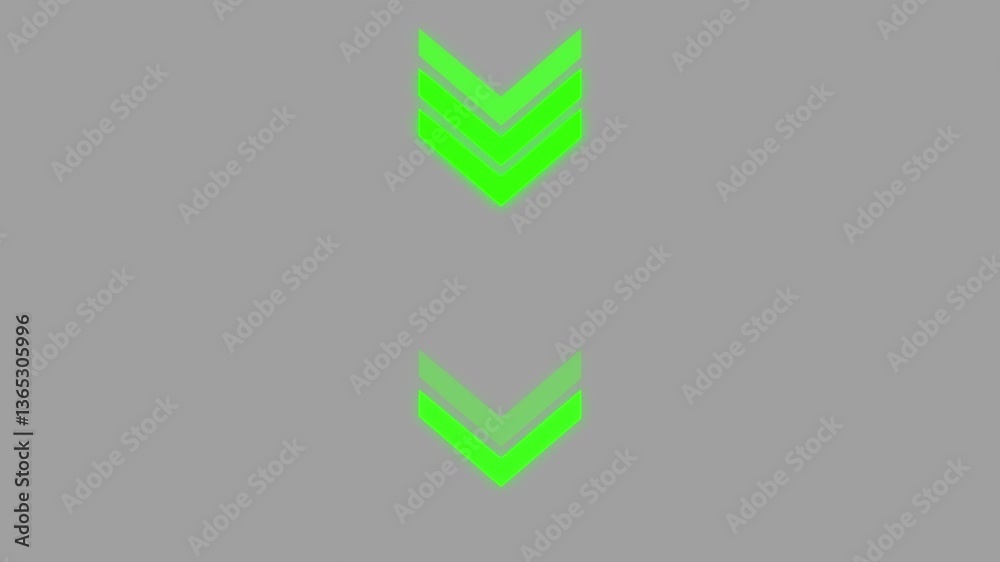 Arrow Loop Animation direction concept. arrow loading icon concept ...
