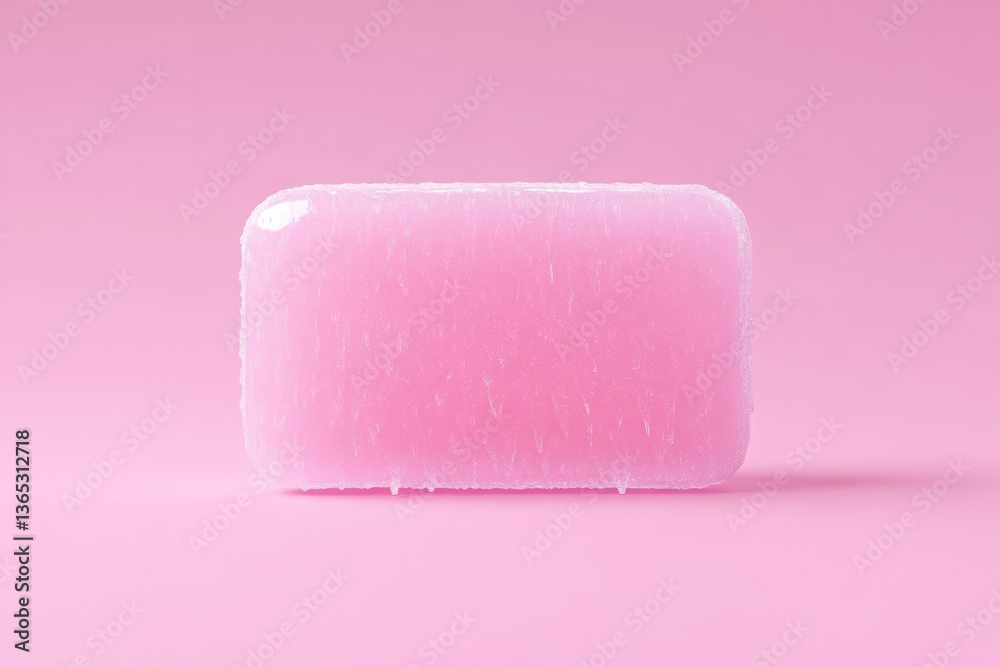 Pink rectangular bar of soap (1) Pink rectangular bar of soap (1)