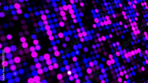 Wallpaper Mural Beautiful charming antique 3D animation purple blue circle light background twinkling beautiful charming antique 3D animation Torontodigital.ca