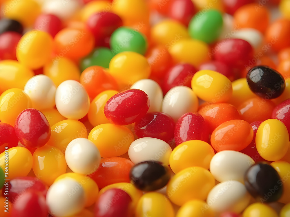 Jelly Bean Close-Up Jelly Bean Close-Up