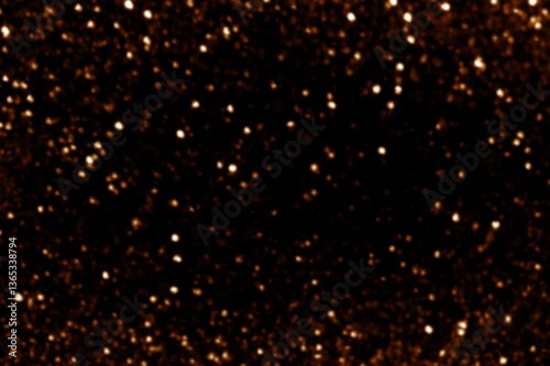 Starry night sky. Colourful galaxy space. Glowing stars in the night. New Year, Christmas and celebration background concept