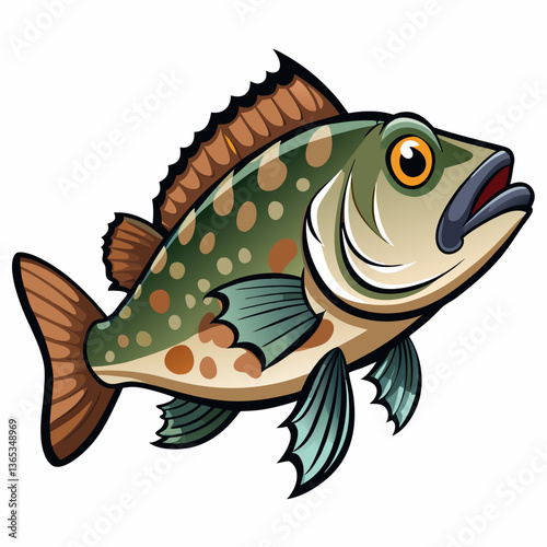High-quality vector graphic of a grouper fish for your marine and wildlife design needs.








 photo