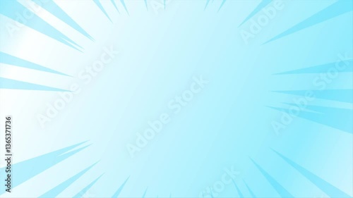 Colourful sunburst pattern background video in 4k, Sunburst motion background video