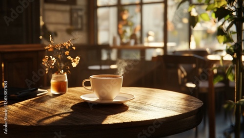 Wallpaper Mural table setting in restaurant Torontodigital.ca