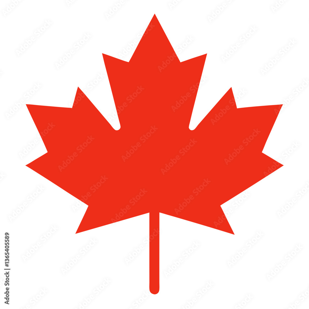 Editable Canada Maple Leaf Icon Isolated on White Background Vector illustration
Editable Canada Maple Leaf Icon Isolated on White Background Vector illustration