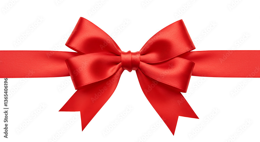 Bow ribbon for product display background template. on transparent background Bow ribbon for product display background template. on transparent background