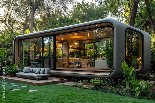 Luxury hotel room views meet a secluded house in the woods and a charming house in the garden