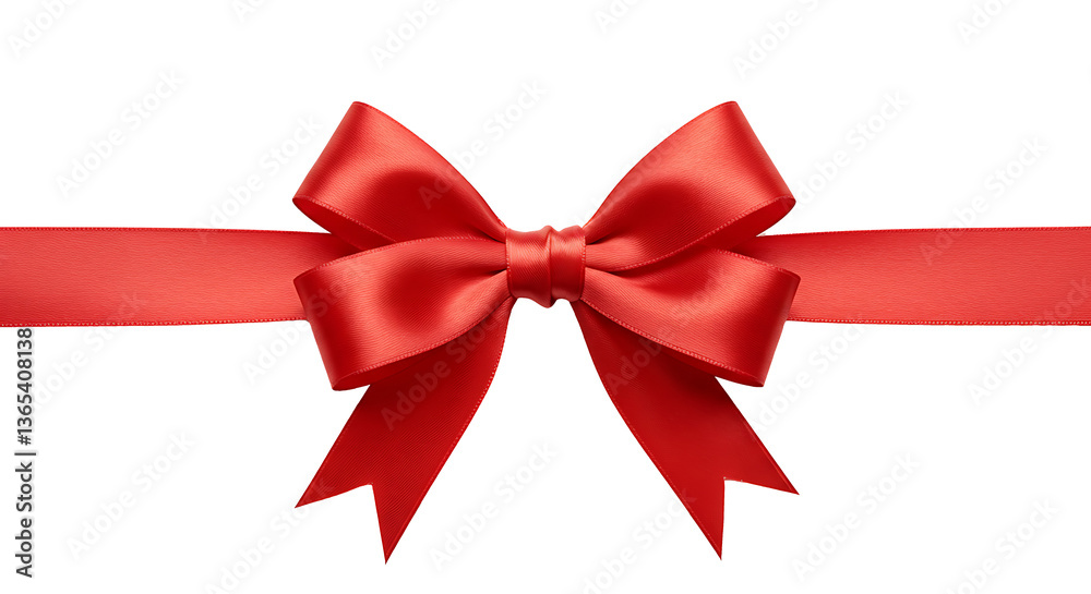 Bow ribbon for product display background template. on transparent background Bow ribbon for product display background template. on transparent background