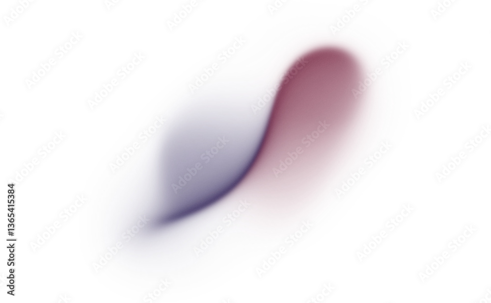 Fototapeta premium Grainy gradient White blue red chocolate, noise texture design.