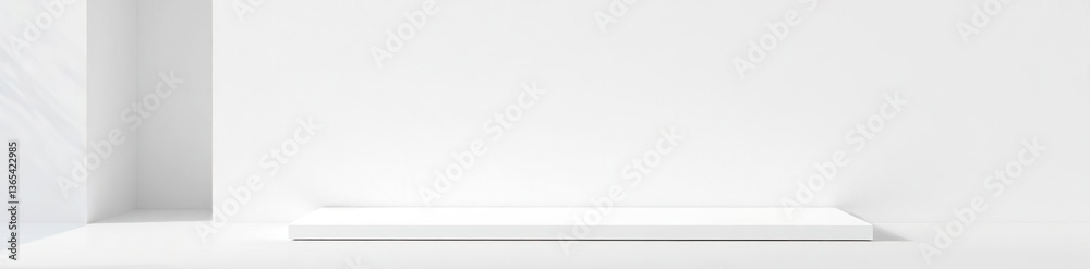 Sleek white wall with subtle texture perfect for minimalistic designs, blank, empty Sleek white wall with subtle texture perfect for minimalistic designs, blank, empty