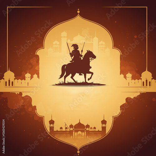 Silhouette of Maharana Prat...