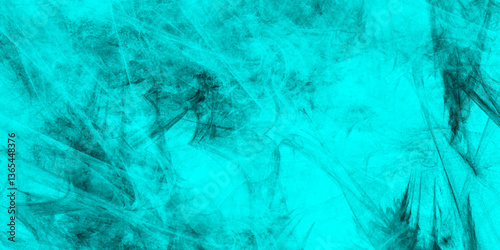 abstract cloud and vapor texture background. Black and blue smoke aquarelle smudge illustration smooth grungy smokey light pastel colors ink glow. Teal color powder explosion	
