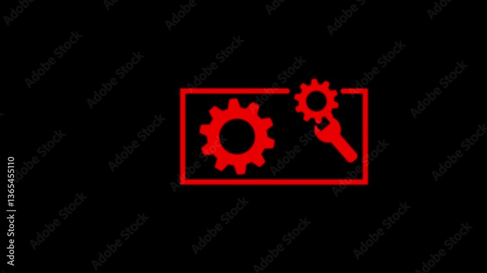 White gears and cogs on black, cooperation concept technology black background White gears and cogs on black, cooperation concept technology black background