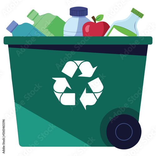 Trash bin icon