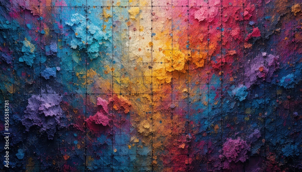 Colorful abstract texture digital canvas art creative vibrant patterns Colorful abstract texture digital canvas art creative vibrant patterns