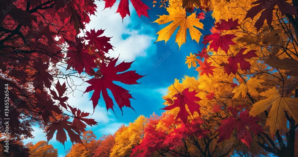 Lovely maple leaves. Lovely maple leaves.