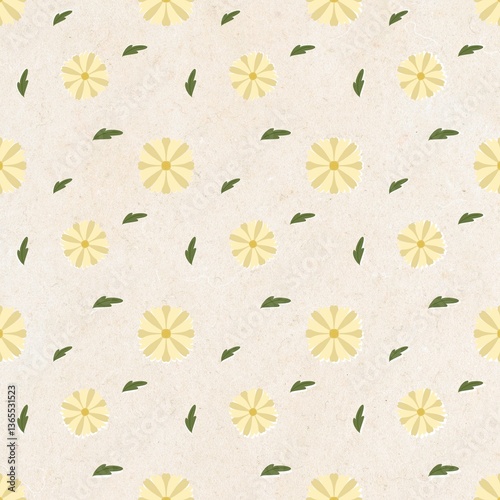 Fototapeta Naklejka Na Ścianę i Meble -  seamless pattern with flowers