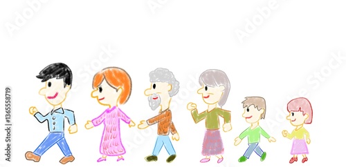 街の人々