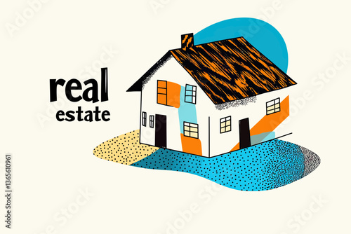 A building and architecture-themed logo design template for Black Gold Real Estate, emphasizing construction elements