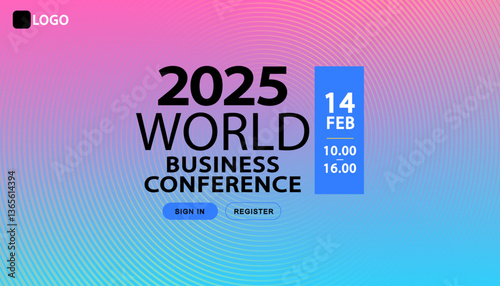 Banner to the online conference background. Colorful Paint Splash Abstract Background. pattern in full color rainbow spectrum colors. Futuristic design posters. vector abstract.