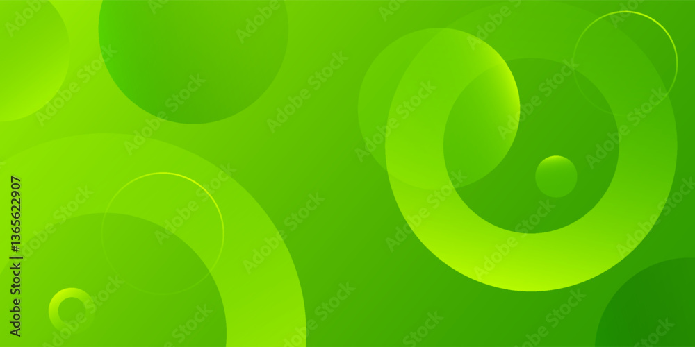Abstract green background with circles. Dynamic shapes composition. Eps10 vector Abstract green background with circles. Dynamic shapes composition. Eps10 vector