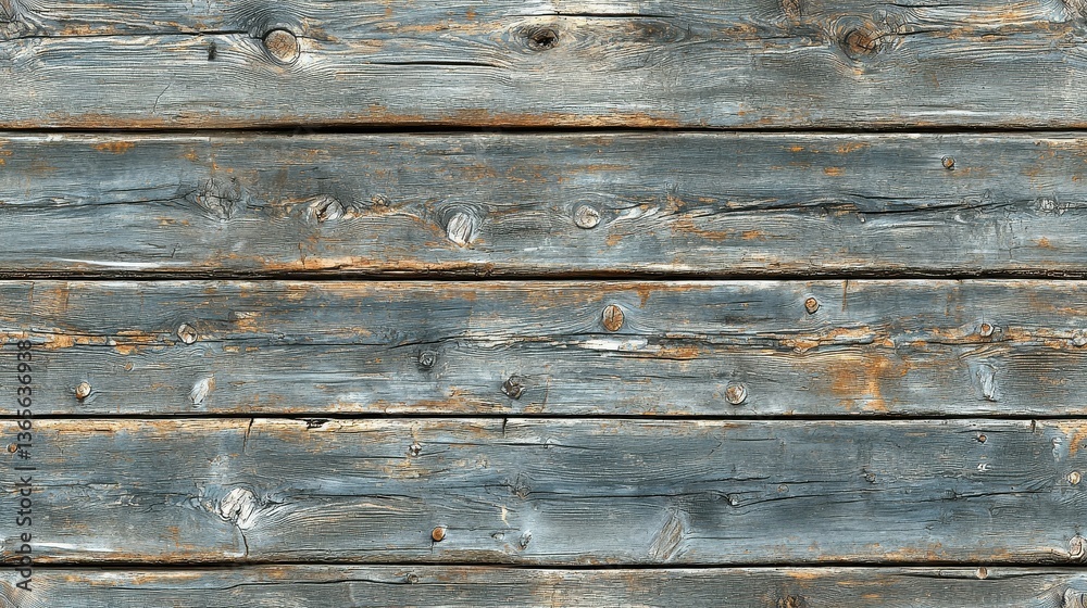 Obraz premium Seamless Reclaimed Barn Wood Texture for Rustic Designs