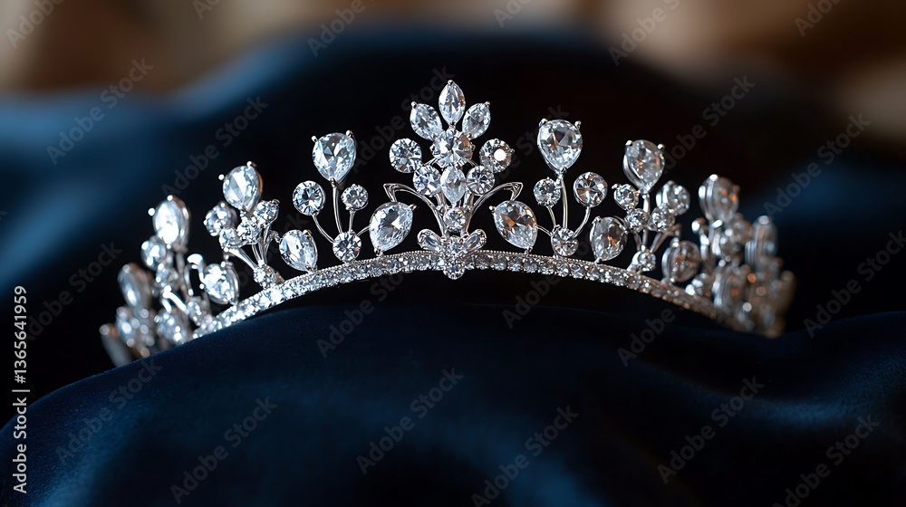 A Sparkling Tiara: Elegance and Royalty A Sparkling Tiara: Elegance and Royalty