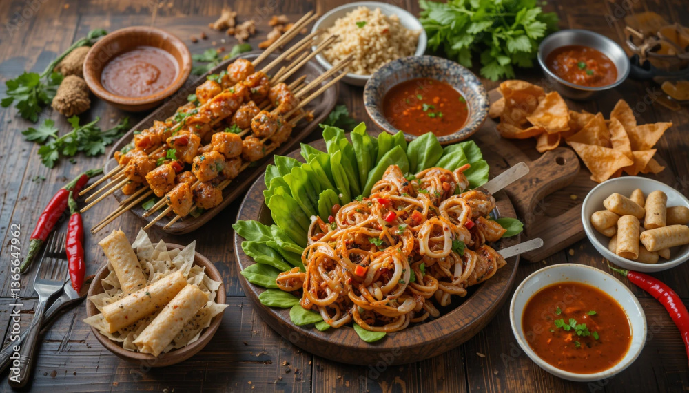 Obraz premium Asian Feast