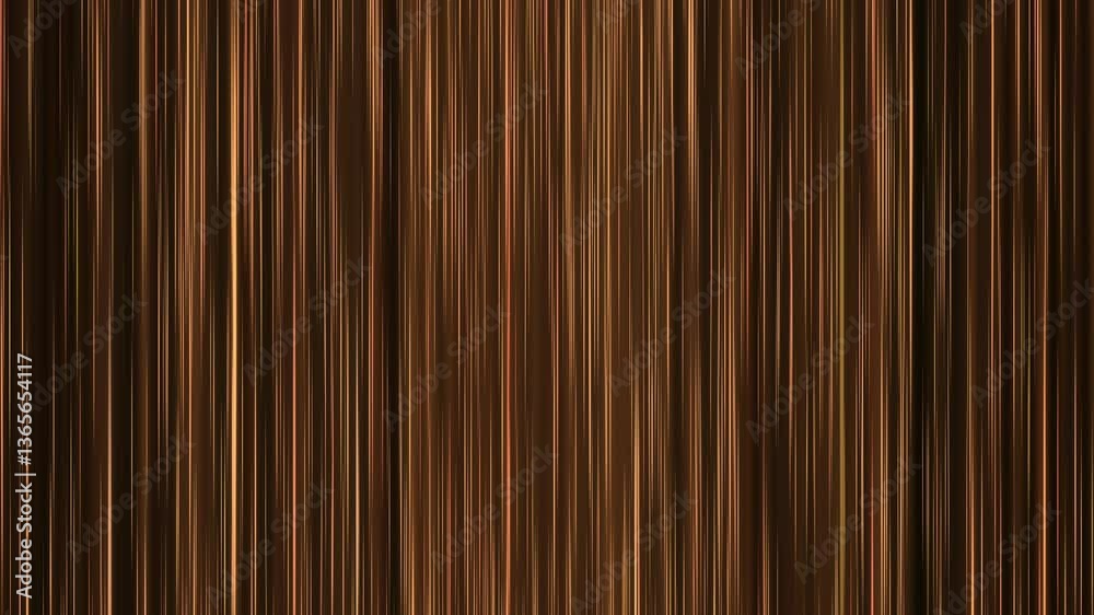 Abstract animated background of approaching golden lines on a dark background. Abstract animated background of approaching golden lines on a dark background.