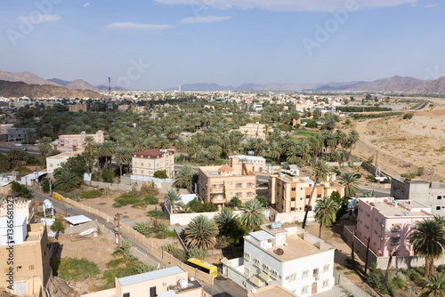 Beautiful landscape in the surroundings of Najran in Saudi Arabia