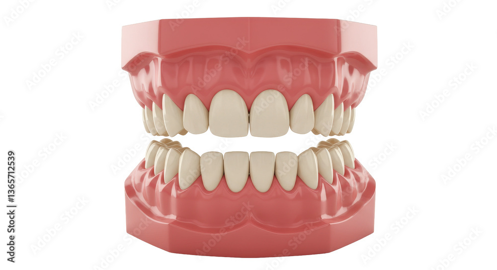 Obraz premium Isolated teeth