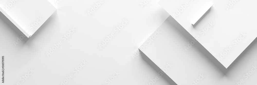 Subtle and elegant white geometric shapes on a textured background, trendy, clean Subtle and elegant white geometric shapes on a textured background, trendy, clean