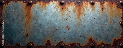 A gritty and weathered metal surface with scratches and rust, perfect for grunge backgrounds and textures,  unique,  rust