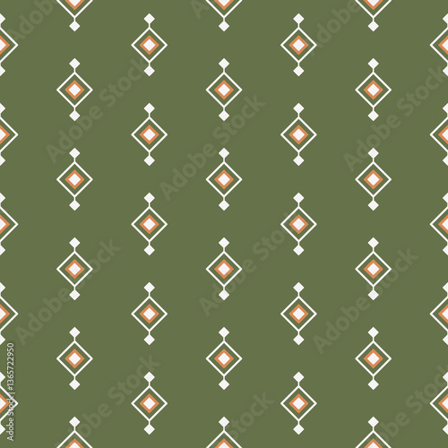 Seamless geometric ethnic pattern. Geometric ornaments motifs background design retro vintage bohemia boho style icon. Geometric shapes vector illustration for textiles, cards, stationery, phone cases