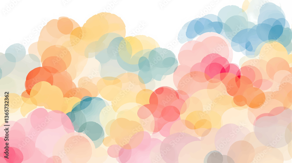 Watercolor colorful background 